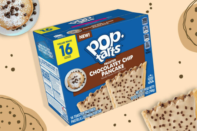 Kellogg chocolate-y chip pancake Pop-Tarts