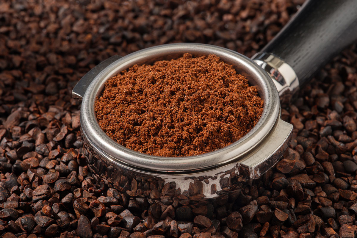 Atomo Coffee grounds