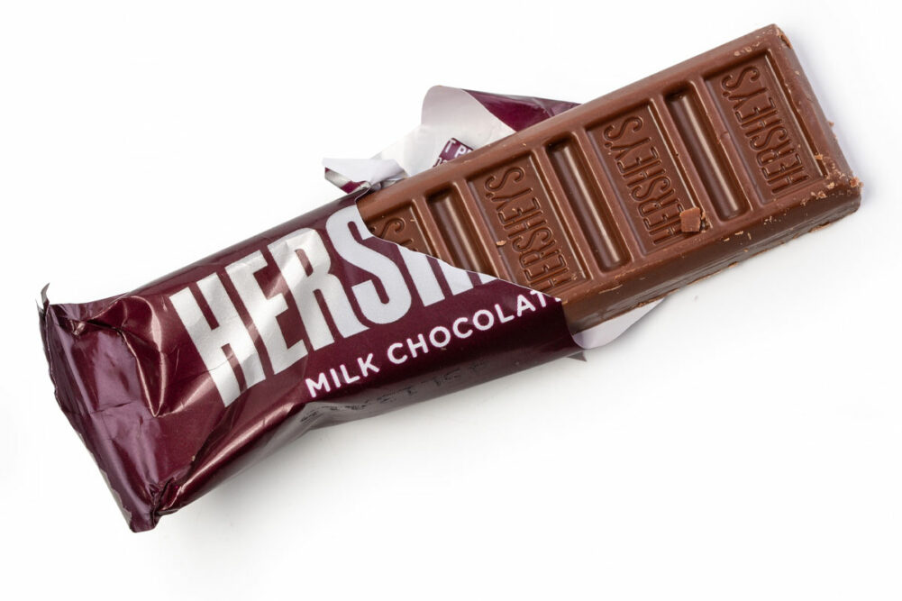 Hershey chocolate bar