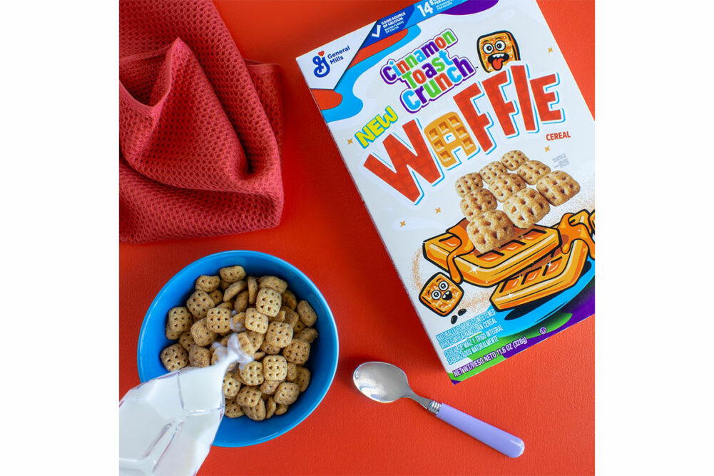 Cinnamon Toast Crunch waffle cereal