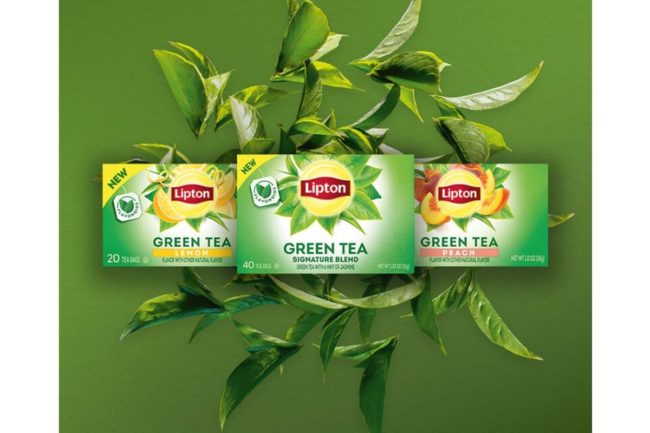 Lipton green tea lineup