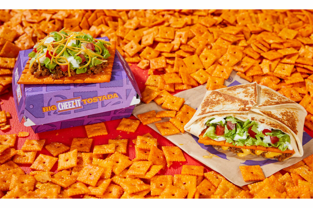 Taco Bell Cheez-it menu items