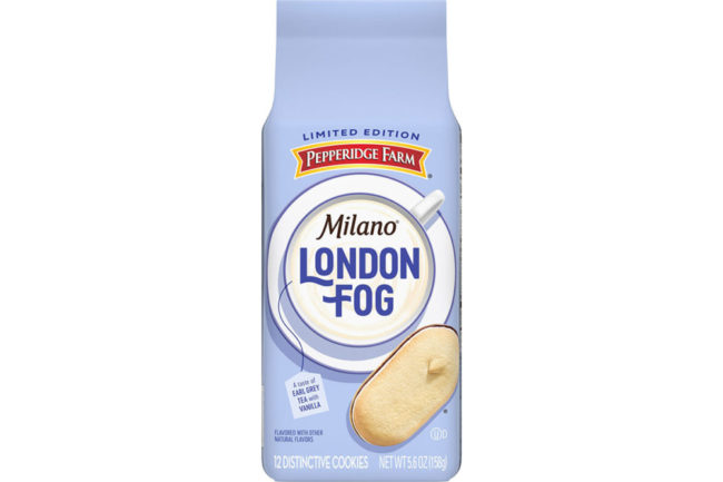 London Fog Milano cookies