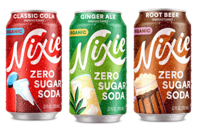 Nixie organic zero sugar sodas