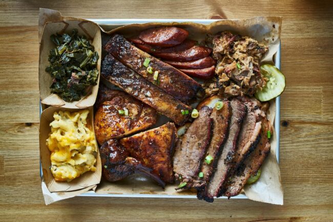 Barbecue platter