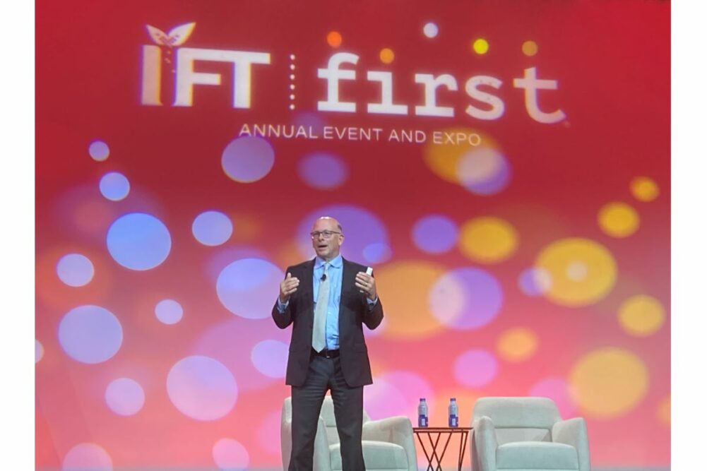 James Jones speaking at IFT