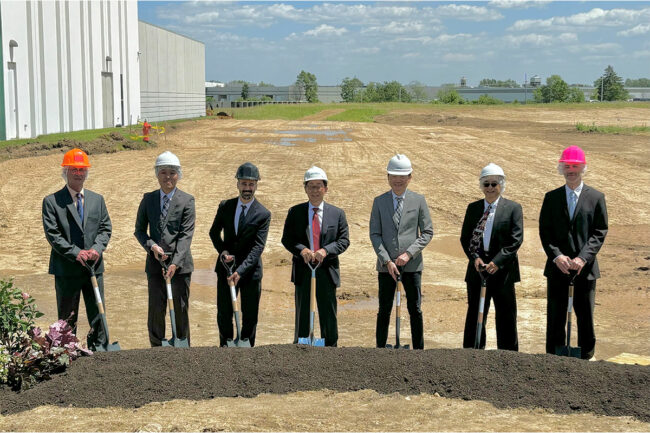 Amano groundbreaking ceremony