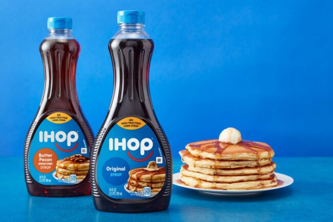 IHOP syrup bottles