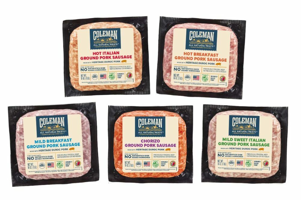 Coleman all natural meats products