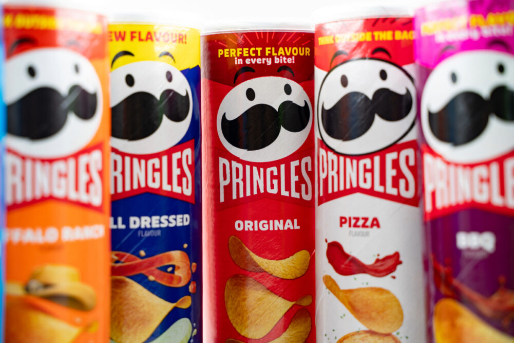 Pringles cans