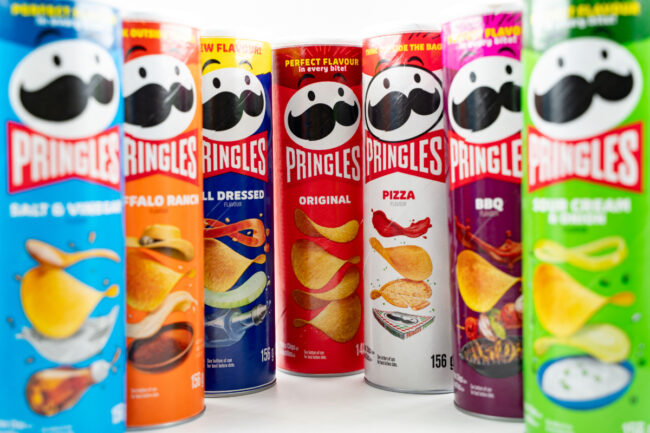 Pringles flavors