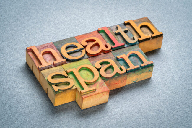 Health span graphic