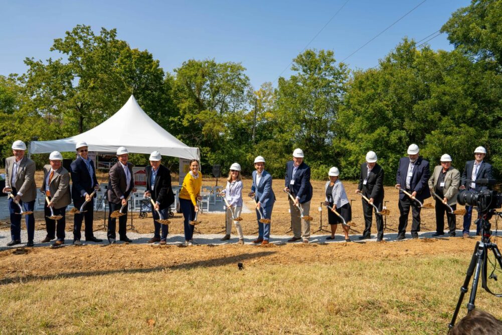 Bigelow Tea Louisville Groundbreaking