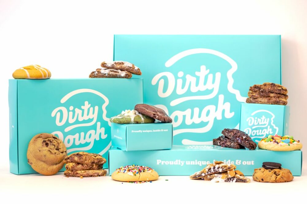 Dirty Dough cookie product