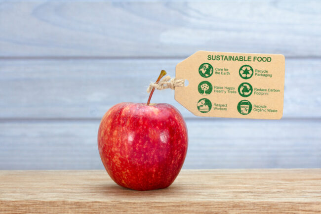 sustainable apple