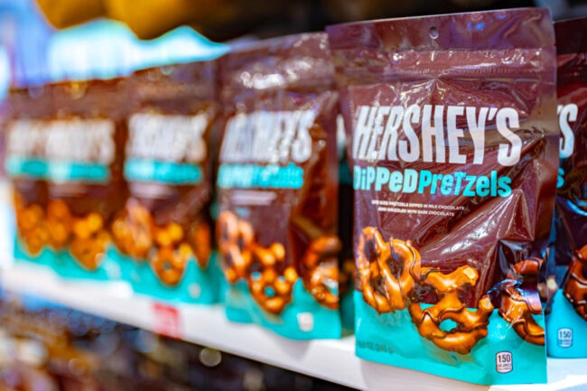 Hershey pretzels