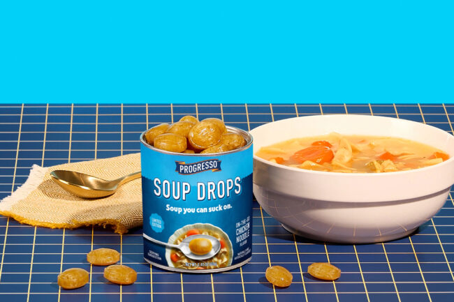 progresso soup drops