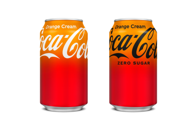 coca cola orange