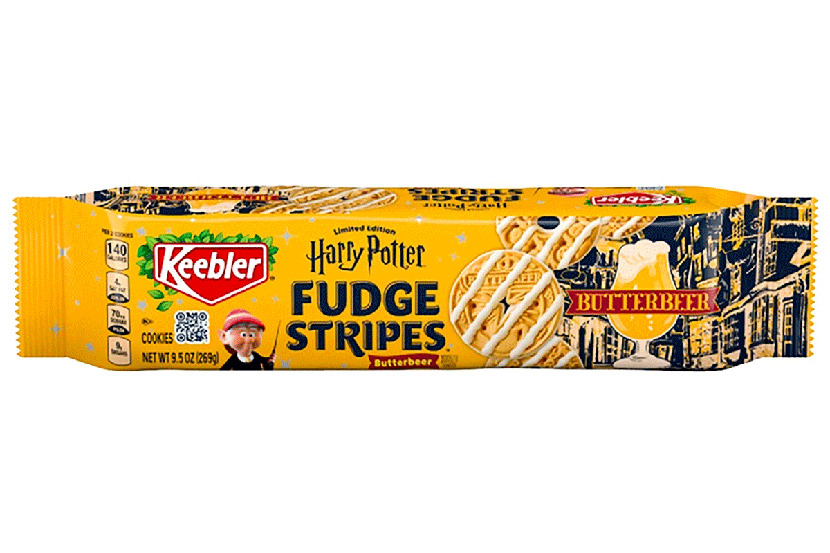 Keebler introduces Harry Potter-themed fudge stripes cookies