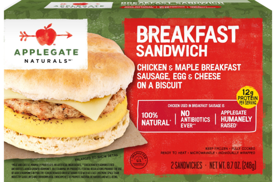 Applegate adds breakfast sandwiches