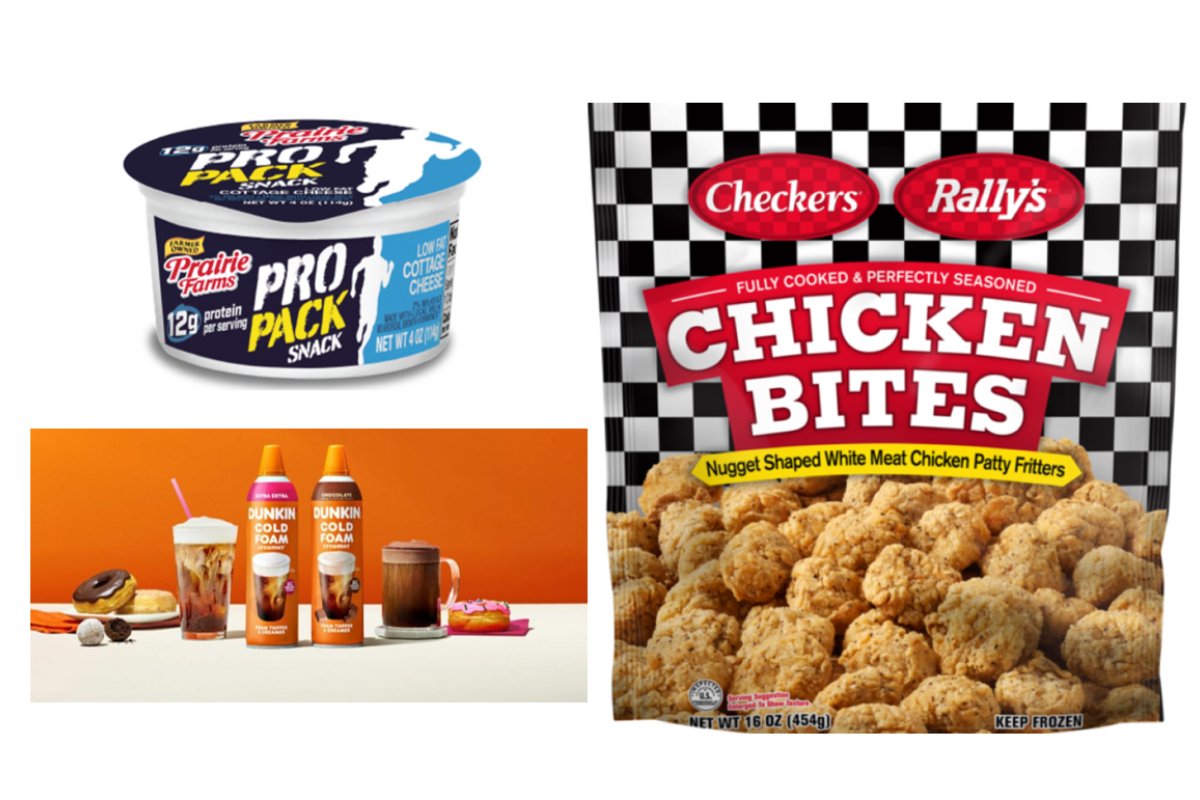 Slideshow: New products from Checkers and Rally’s, Dunkin’ and Prairie Farms