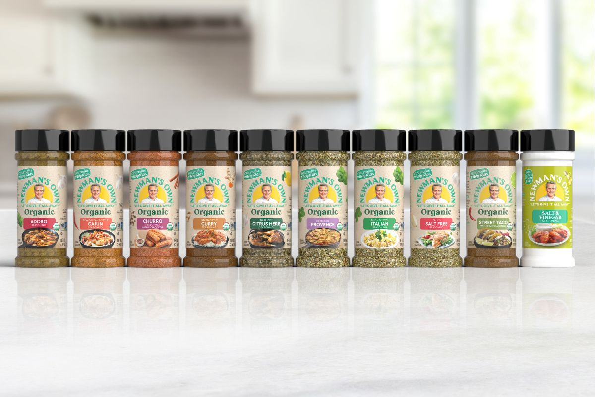 Newman’s Own launches seasoning line