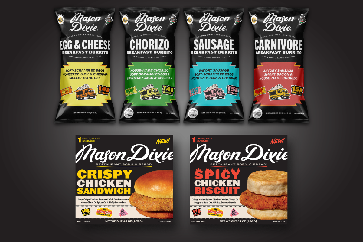 Mason Dixie Foods unveils breakfast items