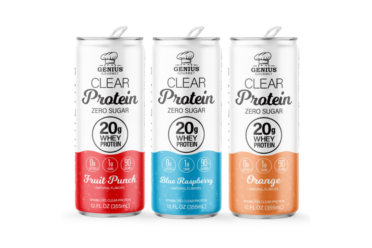 Genius Gourmet debuts sparkling beverage