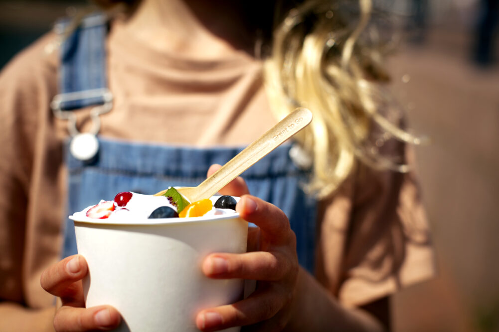 Sustainable packaging maker develops yogurt cups