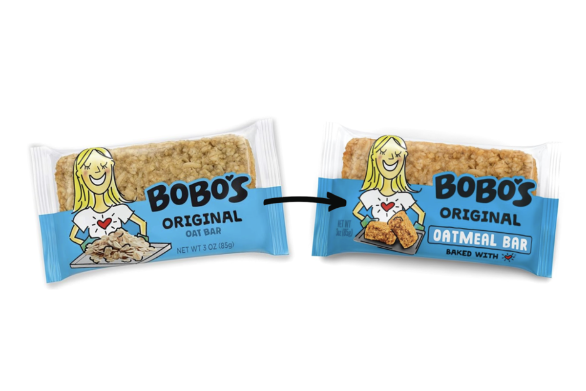 Bobo’s rebrands oat bars